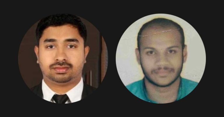 Two people died in an accident in Sharjah where a family of five members from Thiruvananthapuram were traveling.