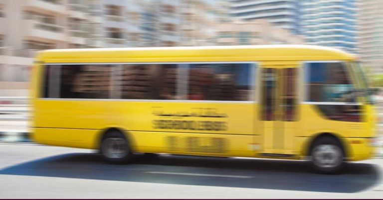 5 injured, including 3 students, after after school bus hits sidewalk