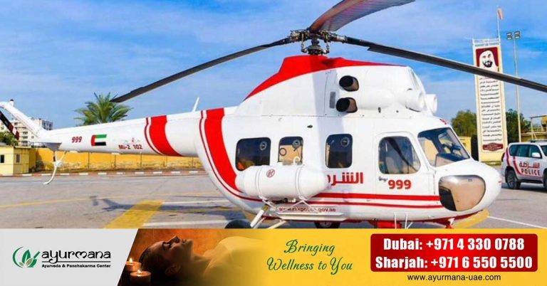 8 people who were trapped at a depth of 3500 feet in Ras Al Khaimah were rescued by air lift