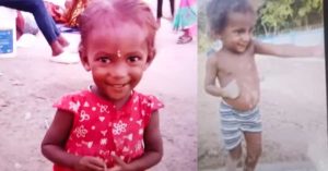 A two-year-old girl missing from Thiruvananthapuram has been found