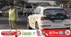 Car accident on Rasal Khor Street- Dubai Police with warning