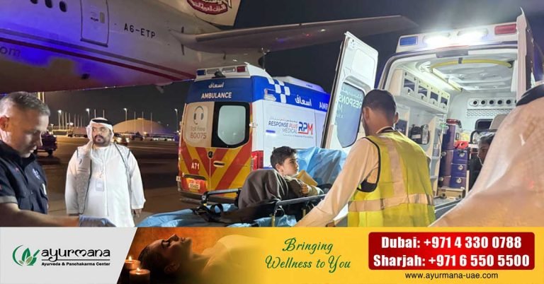 A 14th group of children and cancer patients from Gaza arrived in the UAE for treatment.