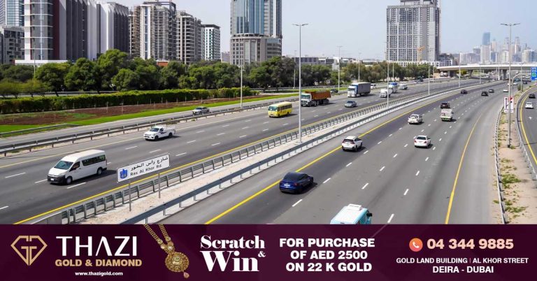 Dubai's Ras Al Khor Road has been completed with a 3 km long 4 lane widening project.