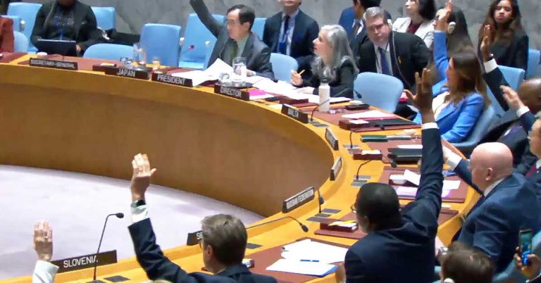 Emergency ceasefire should be announced in Gaza during Ramadan- UN Security Council passes resolution