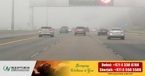 Speed ​​limit reduced on some roads in Abu Dhabi due to heavy fog