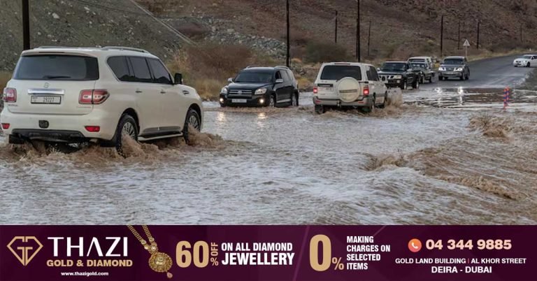 Unstable weather warning- All roads to the valleys and mountains in the UAE will be closed.