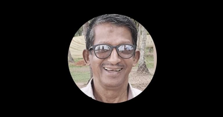 A native of Thrissur Vadakkedakad, who had come to celebrate the festival with his children, passed away in Abu Dhabi.