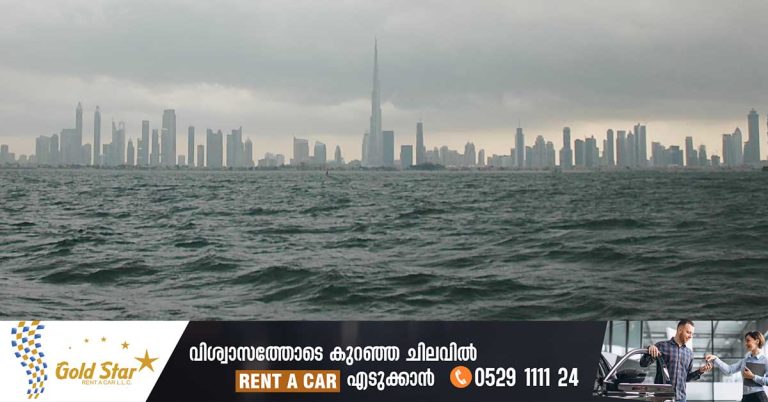 Chance of rain in some parts of UAE today - Wind speed up to 40 km is also possible