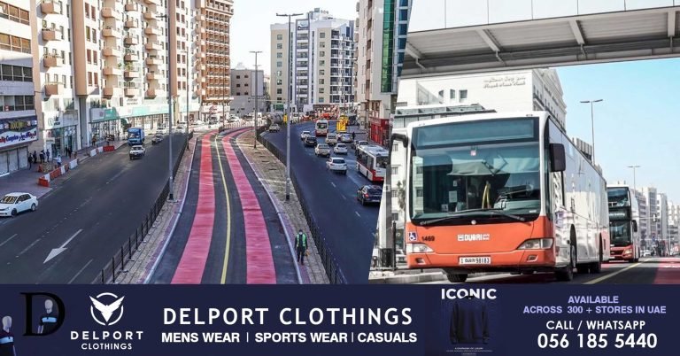 Special bus and taxi lanes announced on six streets in Dubai -Travel time will be reduced by 60%.