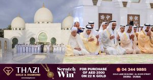 UAE President leads Eid prayers at Sheikh Zayed Grand Mosque