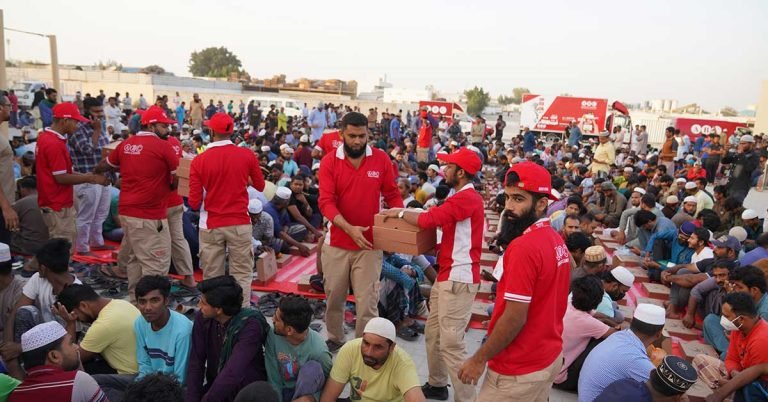 ABC Cargo with Iftar kit for desert living
