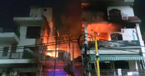 A massive fire at a children's hospital in Delhi: Seven newborns died