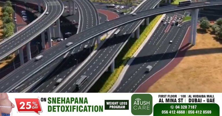 Al Shindagh Corridor Corridor Improvement Project 45% Complete- 3 New Bridges to Ease Traffic in Dubai