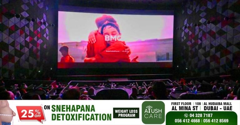 'H for Hope', premiered in Abu Dhabi, wowed the audience.