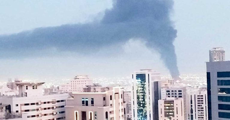 Fire at spare parts warehouses in Sharjah Industrial Area brought under control