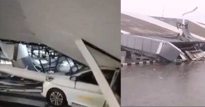 Heavy rain: Part of roof collapses at Delhi airport, one dead.