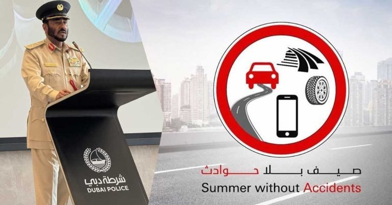 "Accident-free summer": UAE launches traffic safety drive