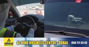 AI-assisted traffic inspection by vehicle in Dubai- Authority begins trial operation