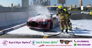 Abu Dhabi Police with guidelines to avoid vehicle fires in extreme heatAbu Dhabi Police with guidelines to avoid vehicle fires in extreme heat
