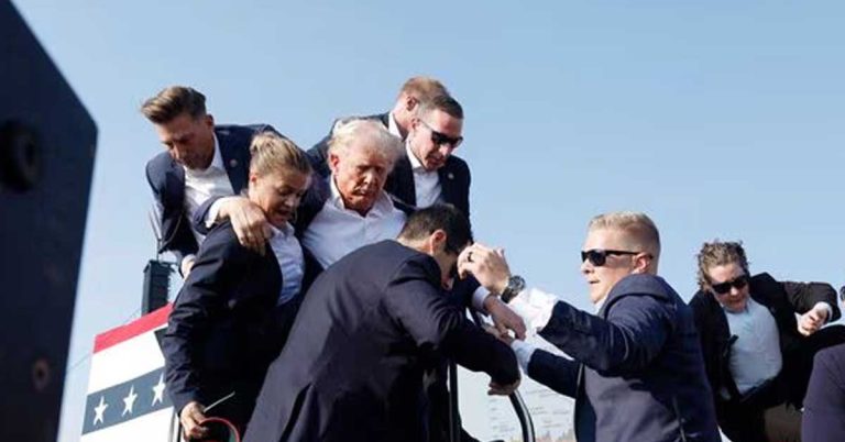 Assassination attempt on former US President Donald Trump at rally in Pennsylvania