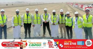 Construction of the north runway at Abu Dhabi Zayed International Airport has begun.