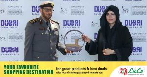 Dubai GDRFA Chief Lt- General Mohammed Ahmed Al Marri honored by Dubai Culture Authority.