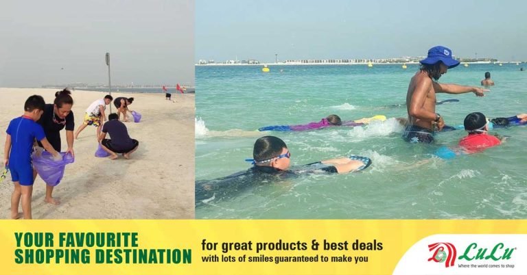 Free swimming lessons for residents to keep beaches clean in Dubai
