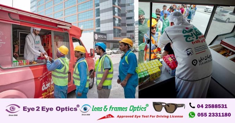 Relief to workers in extreme heat- Fujan Dubai by distributing cold water, juices and ice creams.