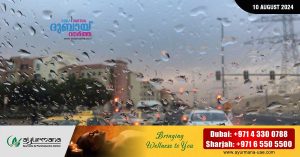 Chance of rain in some areas today- Wind gusts of up to 40 kmph are also possible