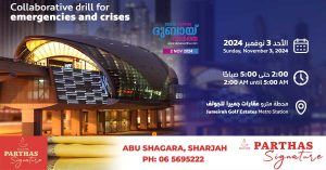 3 hours drill at Jumeirah Golf Estates Metro Station from tomorrow morning