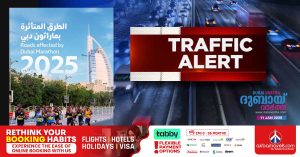 Dubai Marathon tomorrow- Traffic will be banned on some major roads, RTA advises travel planning in advance