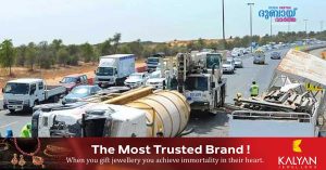 It is estimated that 40 people died in accidents involving heavy vehicles in the project last year