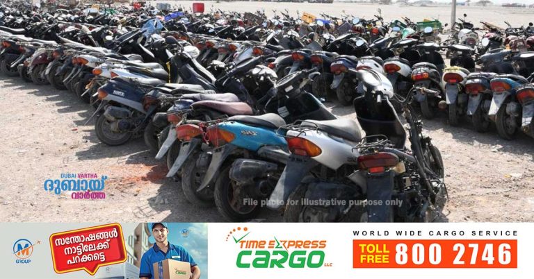 Misuse of bikes- Sharjah Police says it seizes approximately 6,000 bikes per month.