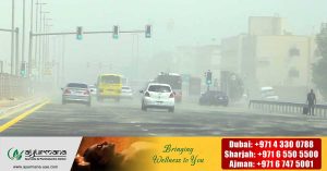 Dust storm warning from above- Risk of sea turbulence