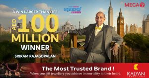 Emirates Lottery Draw- Indian engineer wins Dh100 million prize