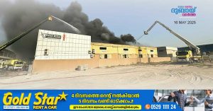 Fire breaks out in warehouses in Sharjah Industrial Area
