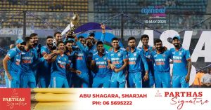 India will not play in Asia Cup cricket.