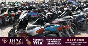 Police seize 491 illegal bikes in Ras Al Khaimah.