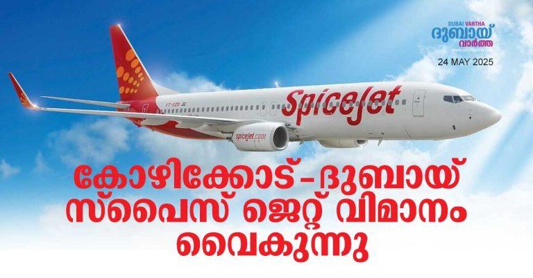 Kozhikode-Dubai SpiceJet flight scheduled to depart last night is delayed