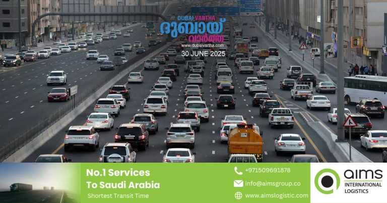 Dubai-Sharjah traffic- 90% of drivers face traffic jams daily, new study finds
