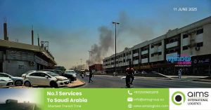 Fire breaks out in Sharjah Industrial Area 6