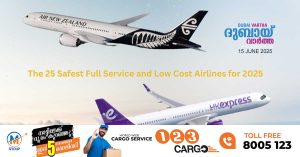 These are the safest airlines in the world 2025