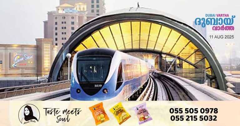 Dubai RTA says 12,768 LED lights installed in Dubai Metro stations