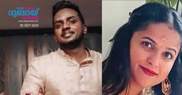 A lookout notice has been issued against husband Nitish in the death of Vipanchika, who died in Sharjah.