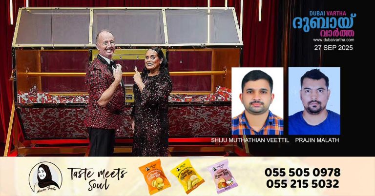 Abu Dhabi Big Ticket e-Draw_ Two Indians, including a Malayali, win Dh50,000 prize