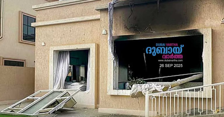 Fire breaks out in Khorfakkan villa due to gas leak- 52-year-old local man suffers burns