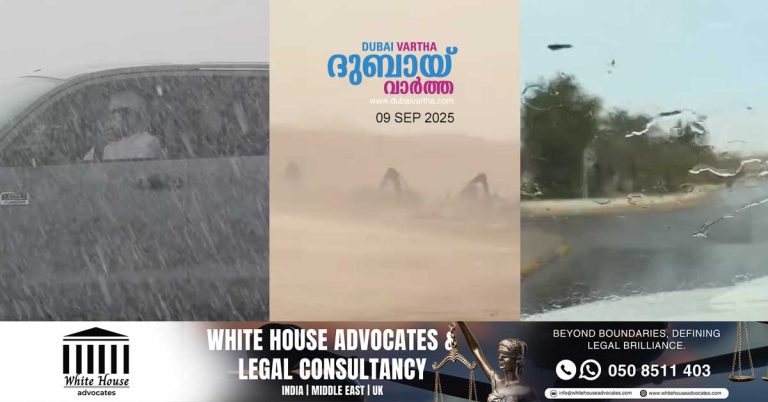Abu Dhabi and Al Ain warned of heavy winds, rain and hailstorms: Be careful
