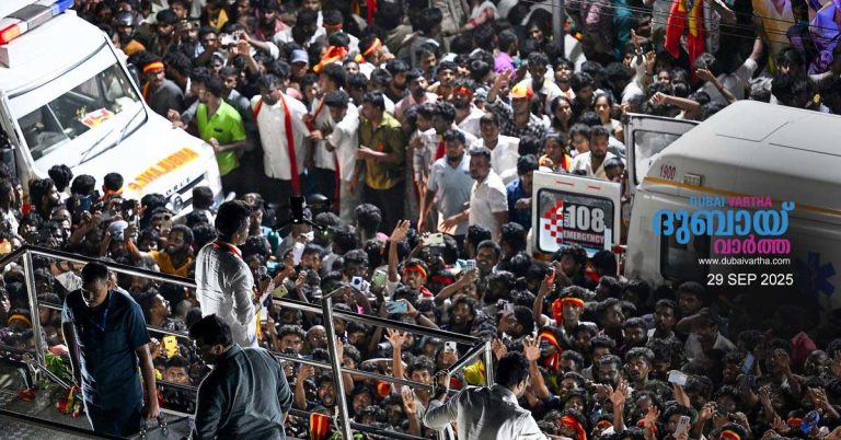 The number of people killed in a stampede at Vijay's rally in Karur has reached 41.