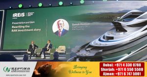 A new superyacht marina opens in Mina Al Arab, Ras Al Khaimah.