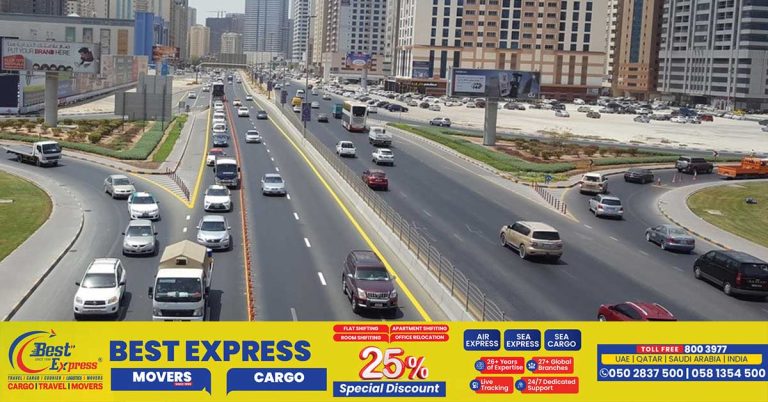 Designated lanes for bikes, heavy vehicles and buses in Sharjah from November 1